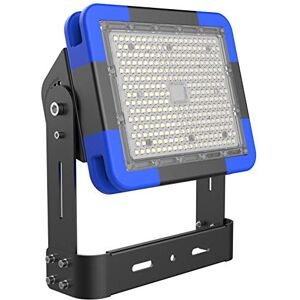 as - Schwabe as Schwabe Energyline XL Premium LED Projecteur grande surface 180 W projecteur adapté comme projecteur de chantier classe énergétique A+ luminaire extérieur IP66 noir, bleu I 46271 - Publicité