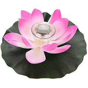 Atyhao Lumière Flottante, Lampe à Changement de Couleur LED en Forme de Fleur étanche à L'énergie Solaire Lumière Flottante Colorée Lampe Flottante pour Fontaine de Bassin de Piscine de Jardin(Rose) - Publicité