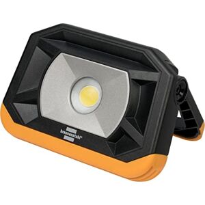 Brennenstuhl Projecteur portable LED PF 1000 MA/Projecteur de chantier format poche, utilisation en extérieur (rechargeable, 3 niveaux d'éclairage, batterie externe, 1000lm, autonomie 13h max., IP65) - Publicité