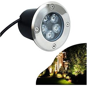 LSSB 5W LED Paysage Lumières, IP67 Étanche Lampe De Sol Lampe Enterrée Extérieure Pour Le Jardin, Chemin, D'escalier Éclairage  (Color : Blue, Size : 5W-12V) - Publicité