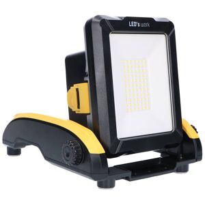 Projecteur de chantier a LED avec adaptateur pour batteries de marque - Lampe de travail Multi Akku, 20W, 2900lm