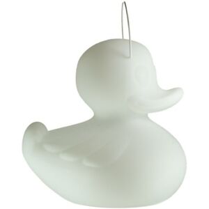 Lampe flottante d'extérieur LED télécommande H30cm Blanc 30x30cm