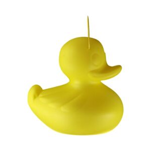 Lampe flottante d'extérieur LED télécommande H54cm Jaune 50x50cm