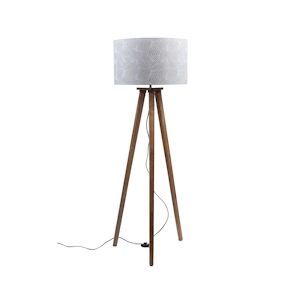 AMADEUS Lampe de lecture Thaïs 148 cm - Gris Autre Bois Amadeus 50x50 cm