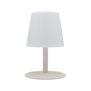 LUMISKY lampe de table sans fil pied en acier crème LED blanc chaud/blanc dimmable STANDY MINI Cream H25cm