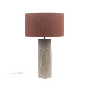 AMADEUS Lampe de table Gemma 70 cm - Décoré Rond Résine Amadeus 40x40 cm