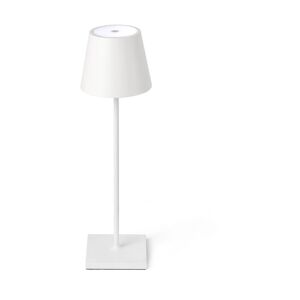 Lampe portable pour extérieur en aluminium blanc Toc - Faro Barcelona - Publicité