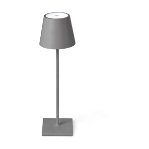 Lampe portable pour extérieur en aluminium gris Toc - Faro Barcelona - Publicité