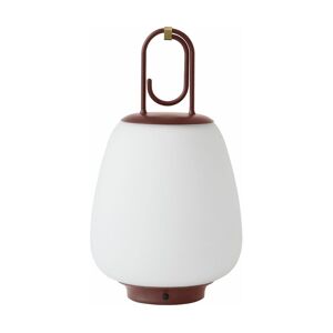 Lampe portable en verre maroon 35 cm SC51 Lucca - &tradition - Publicité