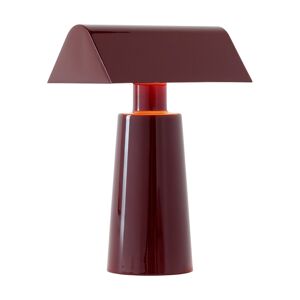 Lampe sans fil Dark Burgudy Caret MF1 - &tradition - Publicité