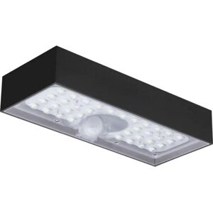 Applique Led Solaire Century Domino 6W 3000K 800 Lumen Noir DOMNE-061230