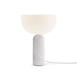 New Works Lampe à poser New Works KIZU-Lampe à poser Marbre & Acrylique H35cm Blanc