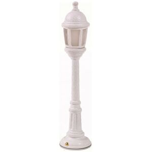 Lampe a poser exterieur Seletti STREET LAMP-Lampe baladeuse LED d'exterieur rechargeable Resine H42cm Blanc