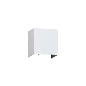 Faro Applique murale extérieur Faro OLAN LED-Applique LED d'extérieur Métal H14,5cm Blanc