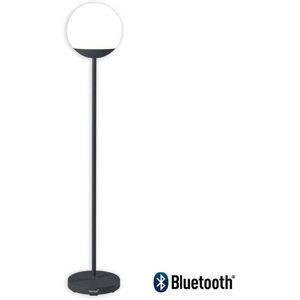 Fermob Lampadaire extérieur Fermob MOOON!-Lampadaire d'extérieur LED H134cm sans fil avec bluetooth Gris