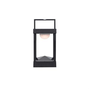 Lampe à poser extérieur Maiori PARC S-Lampe à poser/Applique d'extérieur LED solaire Aluminium H30cm Noir - Publicité