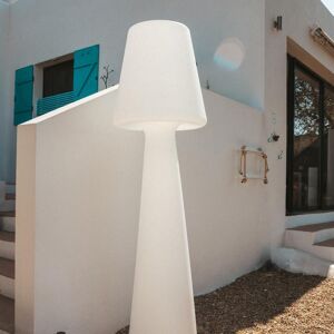 New Garden Lampadaire extérieur New Garden LOLA-Lampadaire d'extérieur LED avec câble H200cm Blanc