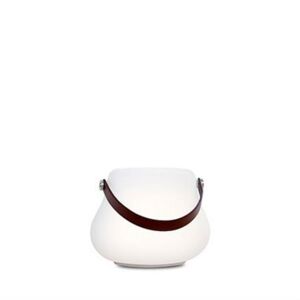 Déco lumineuse extérieur Nordic Dluxx FLOWERPOT-Pot lumineux d'extérieur LED RGB avec enceinte bluetooth H16cm Blanc - Publicité