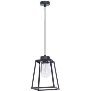 Suspension exterieur Roger Pradier® LAMPIOK-Suspension d'exterieur Metal/Verre H31,7cm Noir