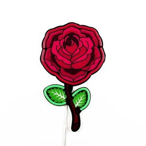 Seletti Néon Seletti ROSE-Applique murale Rose Néon Acrylique H55cm Rose