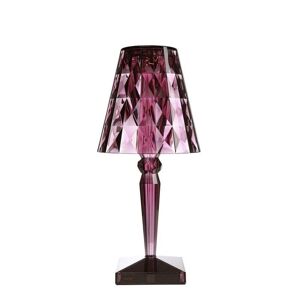 Lampe a poser exterieur Kartell BIG BATTERY-Lampe baladeuse LED d'exterieur rechargeable H37cm Violet
