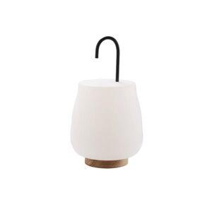 Lampe à poser extérieur Cinna DÔT-Baladeuse d'extérieur Métal H39cm Blanc - Publicité