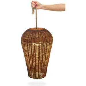 Suspension exterieur New Garden SAONA-Suspension sans fil Exterieure Rechargeable avec Telecommande H50cm Beige