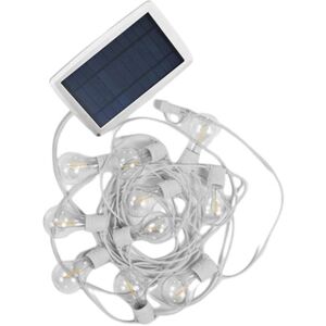 Guirlande lumineuse exterieur New Garden ALLEGRA-Guirlande lumineuse solaire & rechargeable d'exterieur 10 lumieres LED Blanc