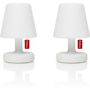 Fatboy Lampe à poser extérieur Fatboy EDISON THE PETIT-Lot de 2 Lampes à poser LED rechargeable Blanc H25cm Blanc