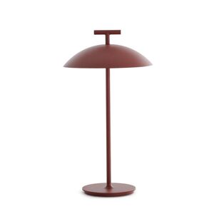 Kartell Lampe à poser extérieur Kartell MINI GEEN-A-Baladeuse LED d'extérieur Métal H36cm Rouge