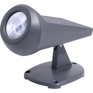 Spot exterieur Les Jardins SPOT-Spot solaire 600 Lumens L21cm Gris