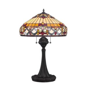 Elstead Lighting Lampe à poser Elstead Lighting BELLE FLEUR-Lampe à poser Tiffany Métal / Verre H69cm Multicolore