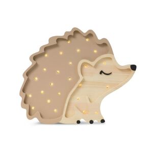 Little Lights Lampe à poser Little Lights HEDGEHOG-Lampe à poser LED Hérisson H25cm Marron