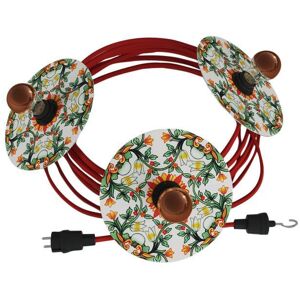 Guirlande lumineuse exterieur Creative Cables LUMET-Guirlande lumineuse d'exterieur Majoliques L10m Multicolore