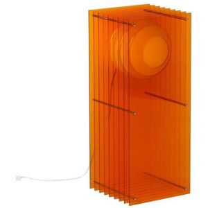 BANG Lampe à poser BANG LOP BIG RECTANGLE-Lampe à poser LED Acrylique H60cm Orange