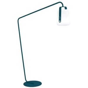 Lampadaire exterieur Fermob BALAD-Lampe nomade LED d'exterieur avec pied deporte H190cm Bleu