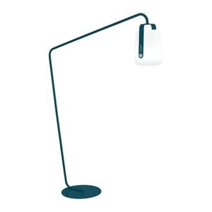 Lampadaire extérieur Fermob BALAD-Lampe nomade LED d'extérieur avec pied déporté H190cm Bleu - Publicité