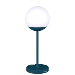 Fermob Lampe à poser extérieur Fermob MOOON!-Lampe nomade LED d'extérieur rechargeable H40cm Bleu