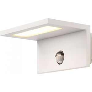 SLV ANGOLUX SENSOR, applique exterieure, blanc, LED, 9,8W, 3000K, IP44, detecteur de mouvements - Lampes sur pied, murales et de plafond (exteri...