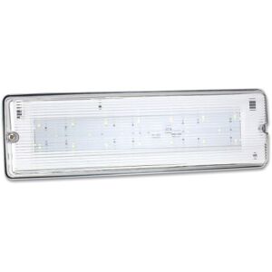 ISOLED Lumiere d'urgence/eclairage des voies d'evacuation a LED UNI7 Autotest 7W, IP65 - Lampes murales et de plafond