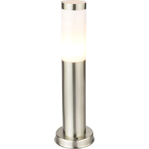 ISOLED Borne lumineuse 450 en acier inoxydable, IP44, blanc chaud, avec ampoule E27 LED 9W. - Lampes sur pied, murales et de plafond (extérieur)