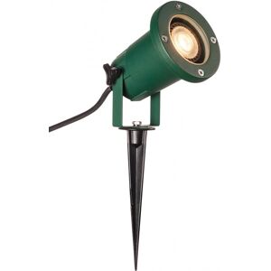 SLV BIG NAUTILUS, projecteur extérieur, rond, vert, GU10/LED GU10 51mm, 11W max, IP65 - Lampes sur pied, murales et de plafond (extérieur)