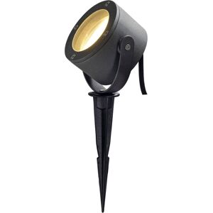 SLV SITRA 360 SPIKE, projecteur extérieur, simple, anthracite, GX53/TCR-TSE, 9W max, IP44 - Lampes sur pied, murales et de plafond (extérieur)