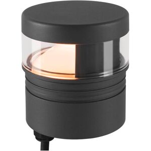 SLV M-POL S Polehead 180°, anti-eblouissant, tete de lampe, anthracite, 10 W, 700 lm, 2700 K - Lampes sur pied, murales et de plafond (exterieur)