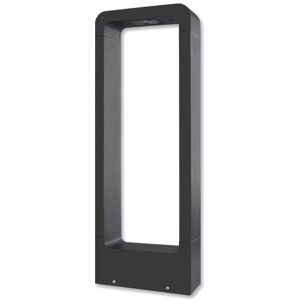 ISOLED Éclairage d'allée LED borne 2, 60 cm, 9 W, noir sable, blanc chaud - Lampes sur pied, murales et de plafond (extérieur)