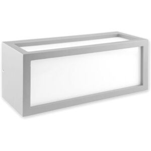 ISOLED Luminaire mural BOX-II 1xE27, IP54, blanc, sans ampoule - Lampes murales et de plafond