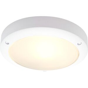 SLV BULAN, applique et plafonnier extérieur, blanc, E14/C35, 60W max, IP44 - Lampes sur pied, murales et de plafond (extérieur)