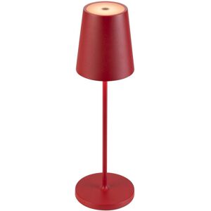 SLV VINOLINA TWO, Lampe à poser, sans fil, IP65, 2200/2700/3000 K, TOUCH, rouge - Lampes d’ambiance, de table et sur pied