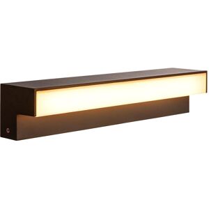 SLV L-LINE OUT 60, borne exterieure, anthracite, LED, 11,5W, 3000/4000K, interrupteur CCT, IP65 - Lampes sur pied, murales et de plafond (exteri...