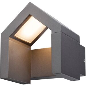 SLV RASCALI, applique extérieure, anthracite, LED, 8W, 3000K, IP54 - Lampes sur pied, murales et de plafond (extérieur)